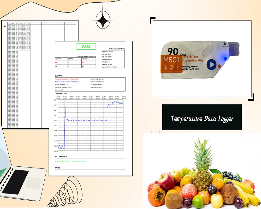 High Precision Usb Food Temperature Data Loggers Are Widely Used In Warehousing and Cold Chain Logistics