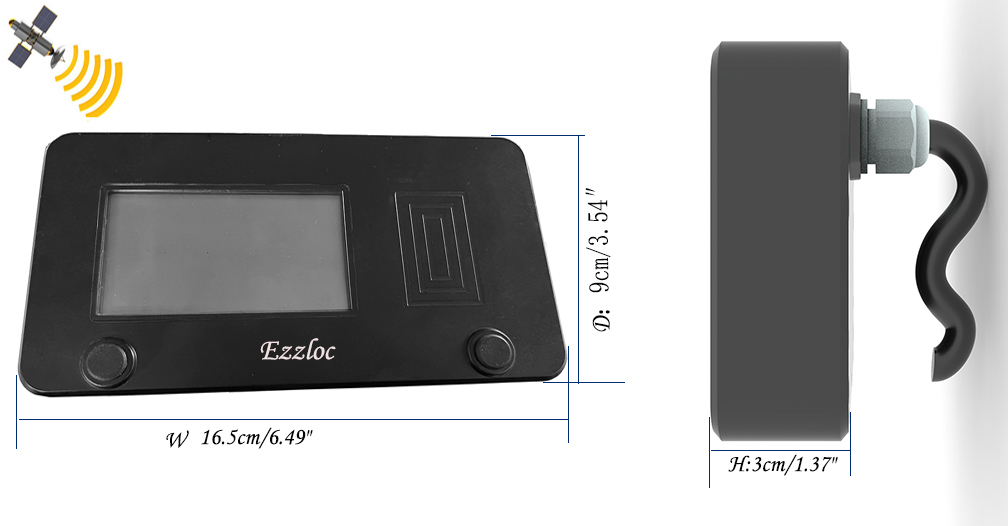 Motorcycle Smart Meter With Digital Taximeter for Moto Fare Meter, Taxi Meter