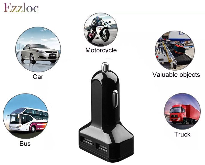 Gps Tracking Device Sos Mobile Call Remote Engine Control Gps Vehicle Tracker App / Pc / Sms Location Checking