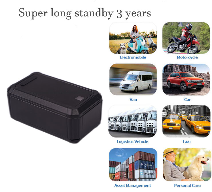 High Integration Density Vehicle Gps Tracker With 4300mAH Batte