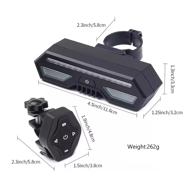 Bike GPS Tracker Tracking Device With Turn Signal Remote Control By Web  Ip66 Waterproof for Motorcycles Bicycle
